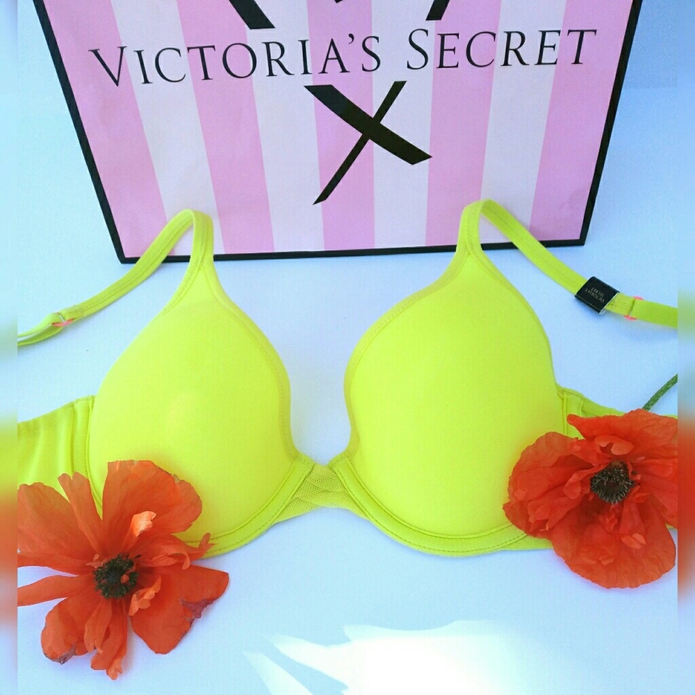 Victoria's Secret Yellow Mesh Style